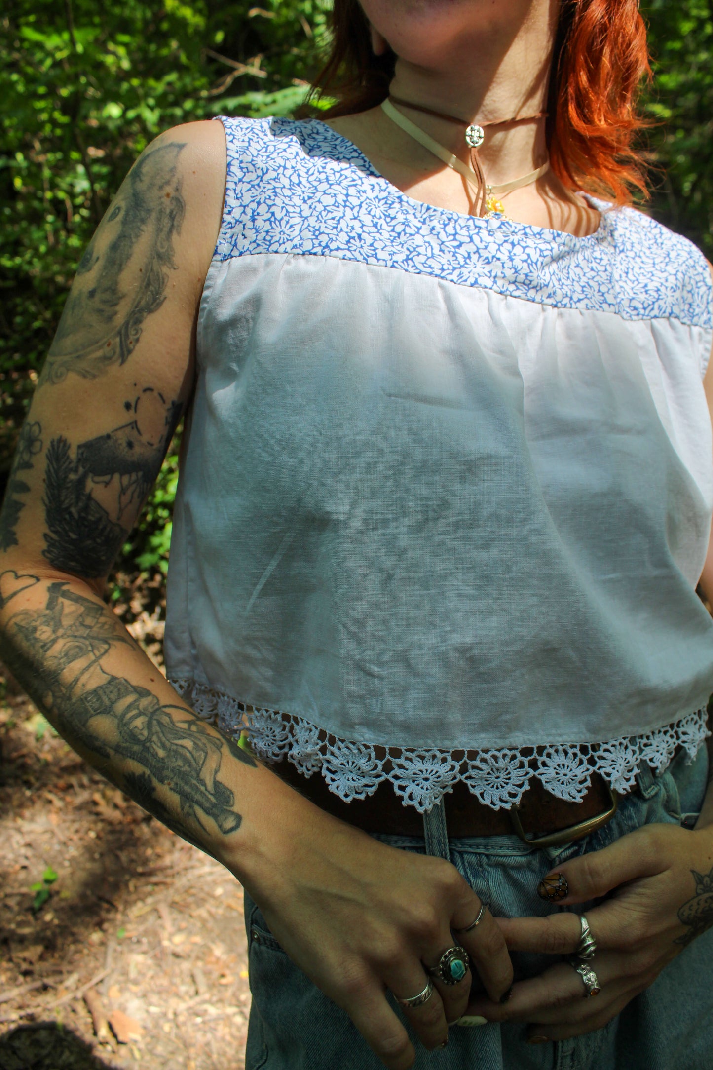 Wildflower top No. 2 (S-M)