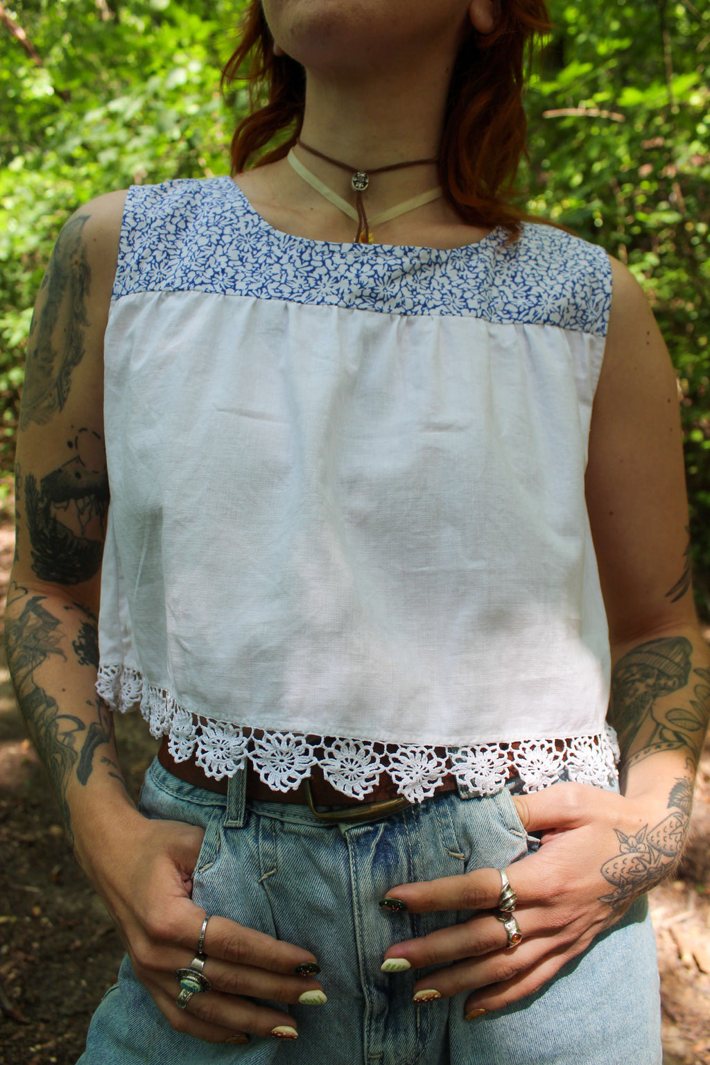 Wildflower top No. 2 (S-M)