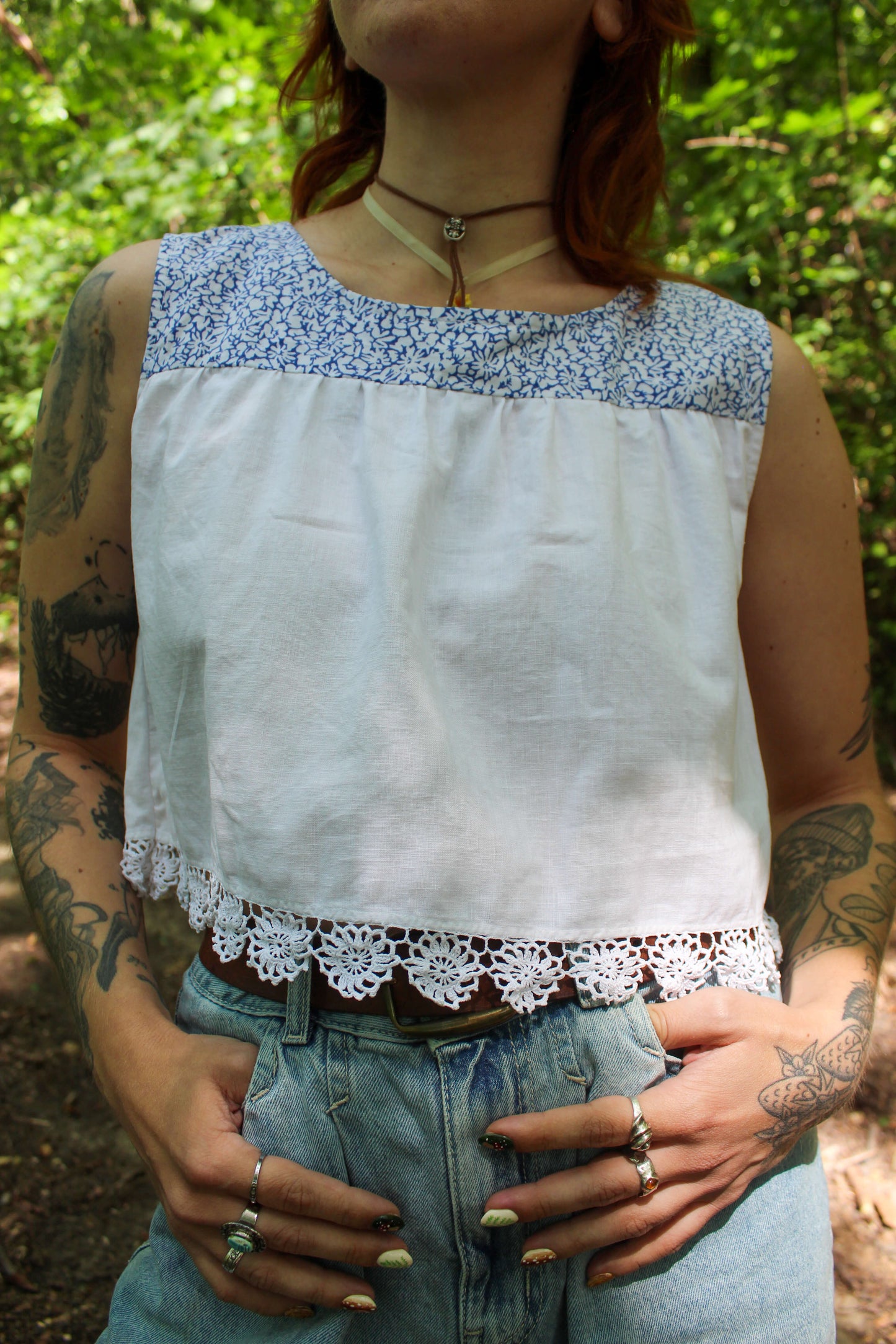 Wildflower top No. 2 (S-M)