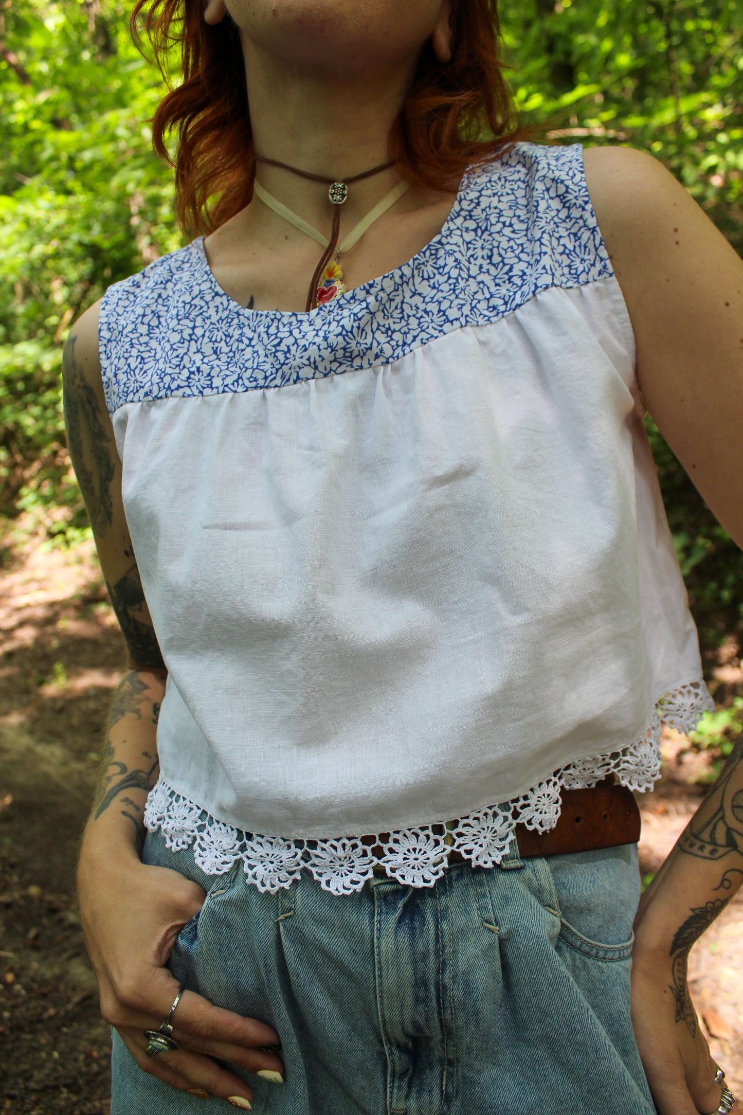 Wildflower top No. 2 (S-M)