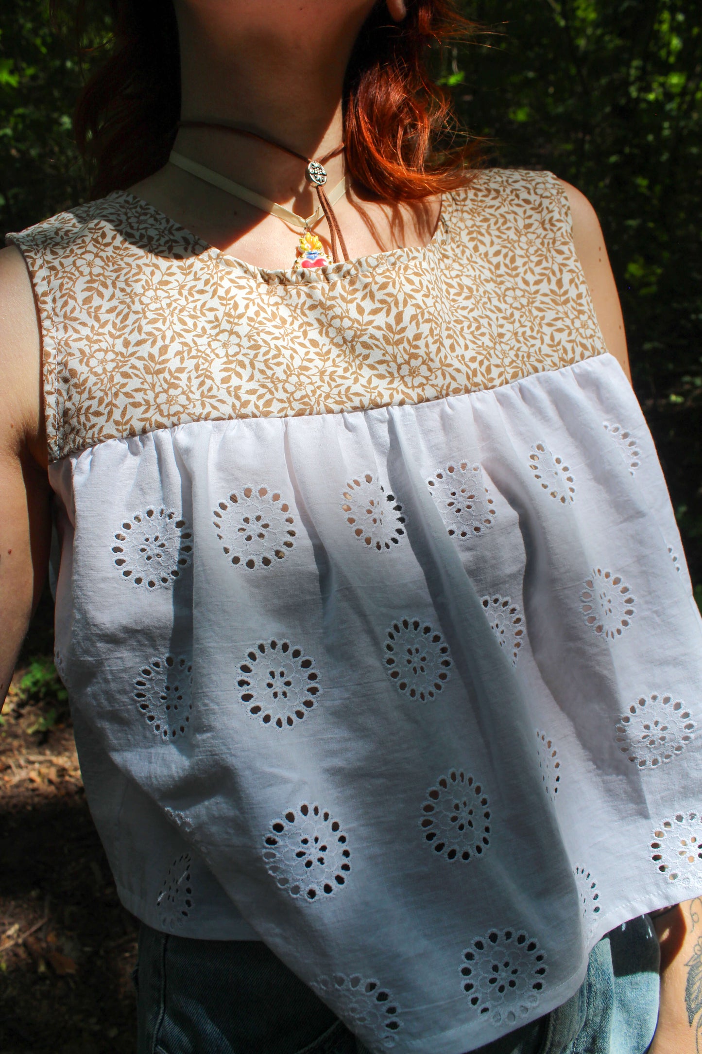 Wildflower top No. 3 (S-M)