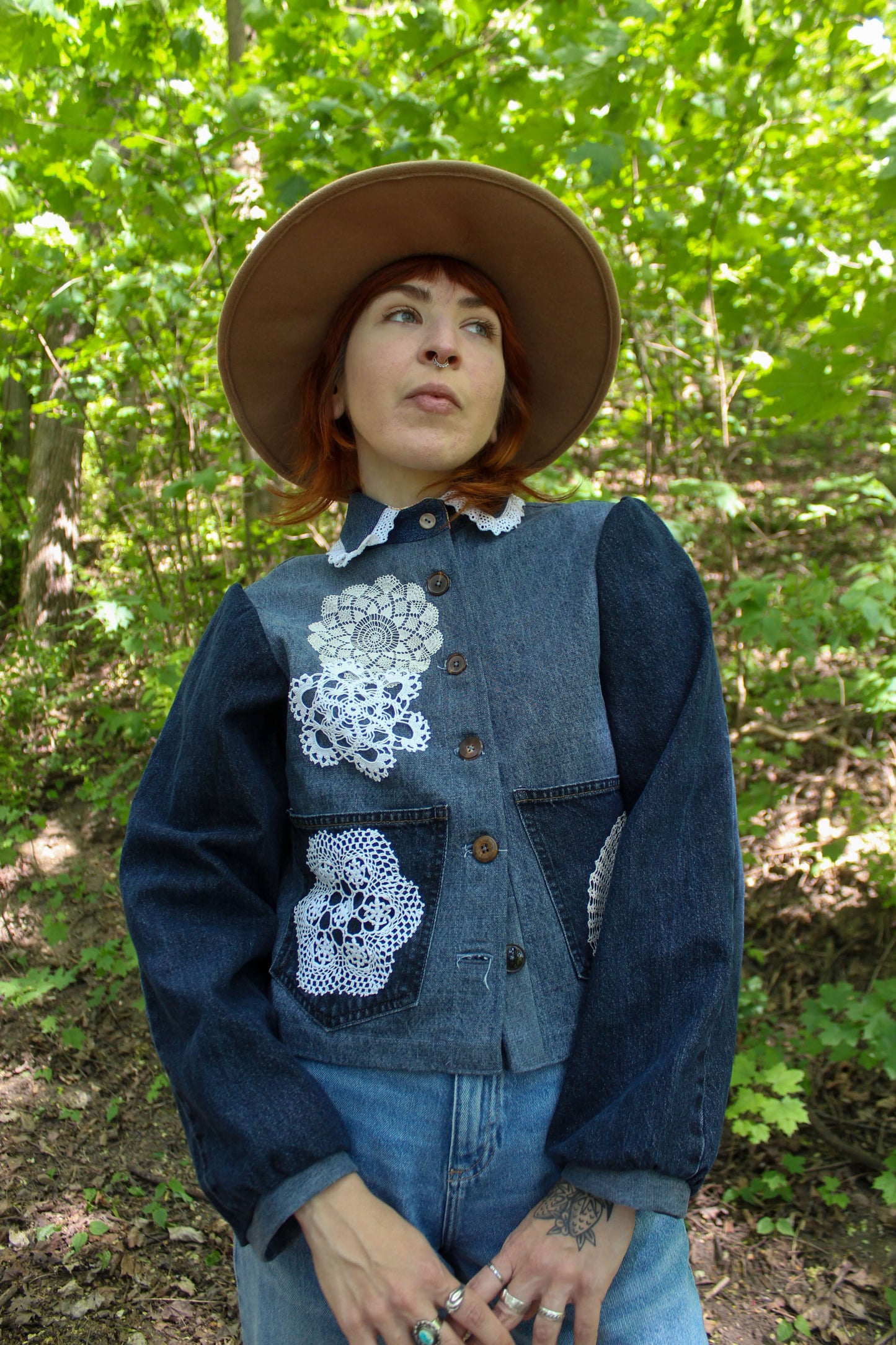 Lacewood farmerdzseki (XS-S)
