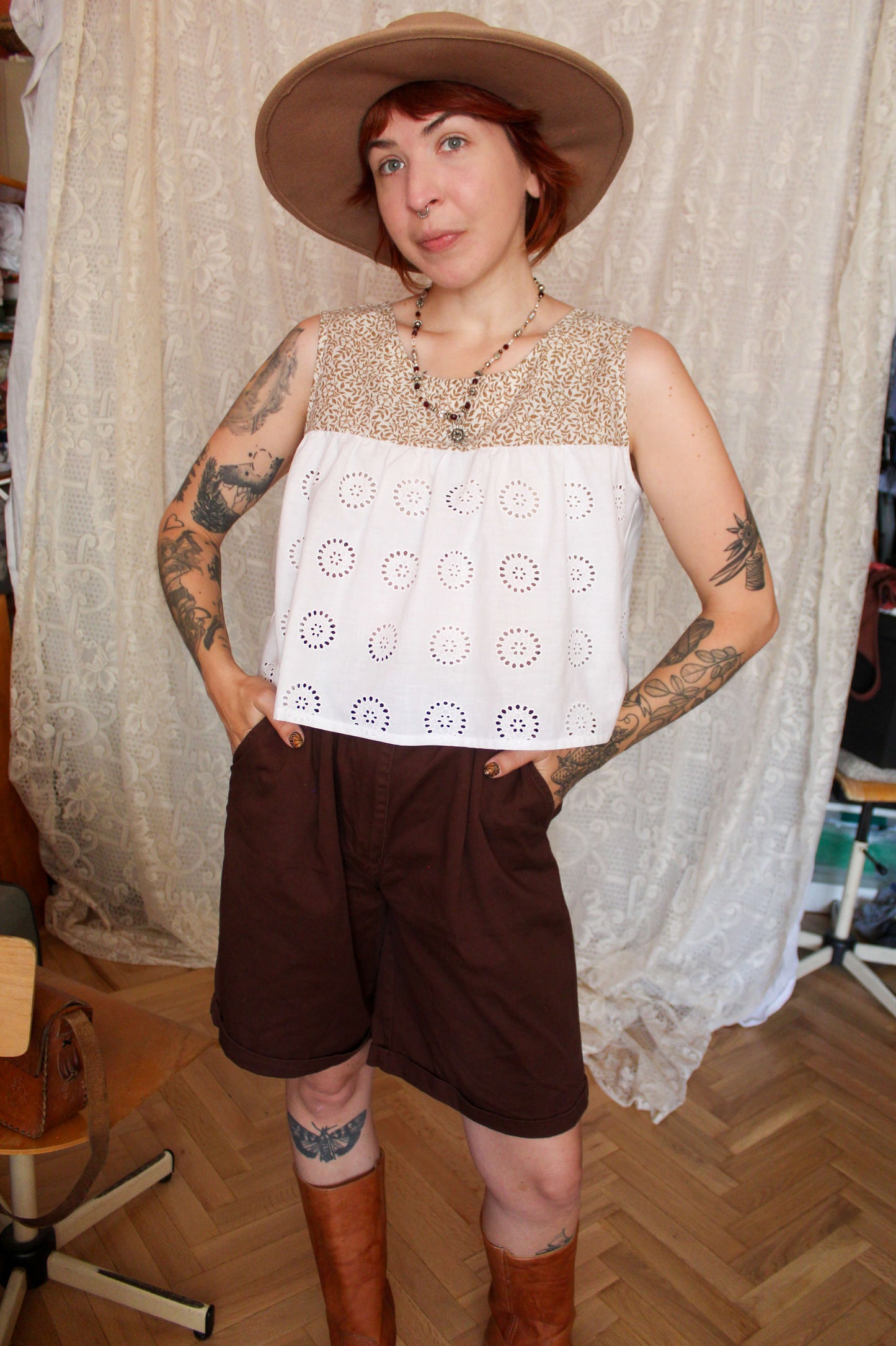 Wildflower top No. 3 (S-M)