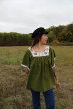 Nature folk felső (S-M)