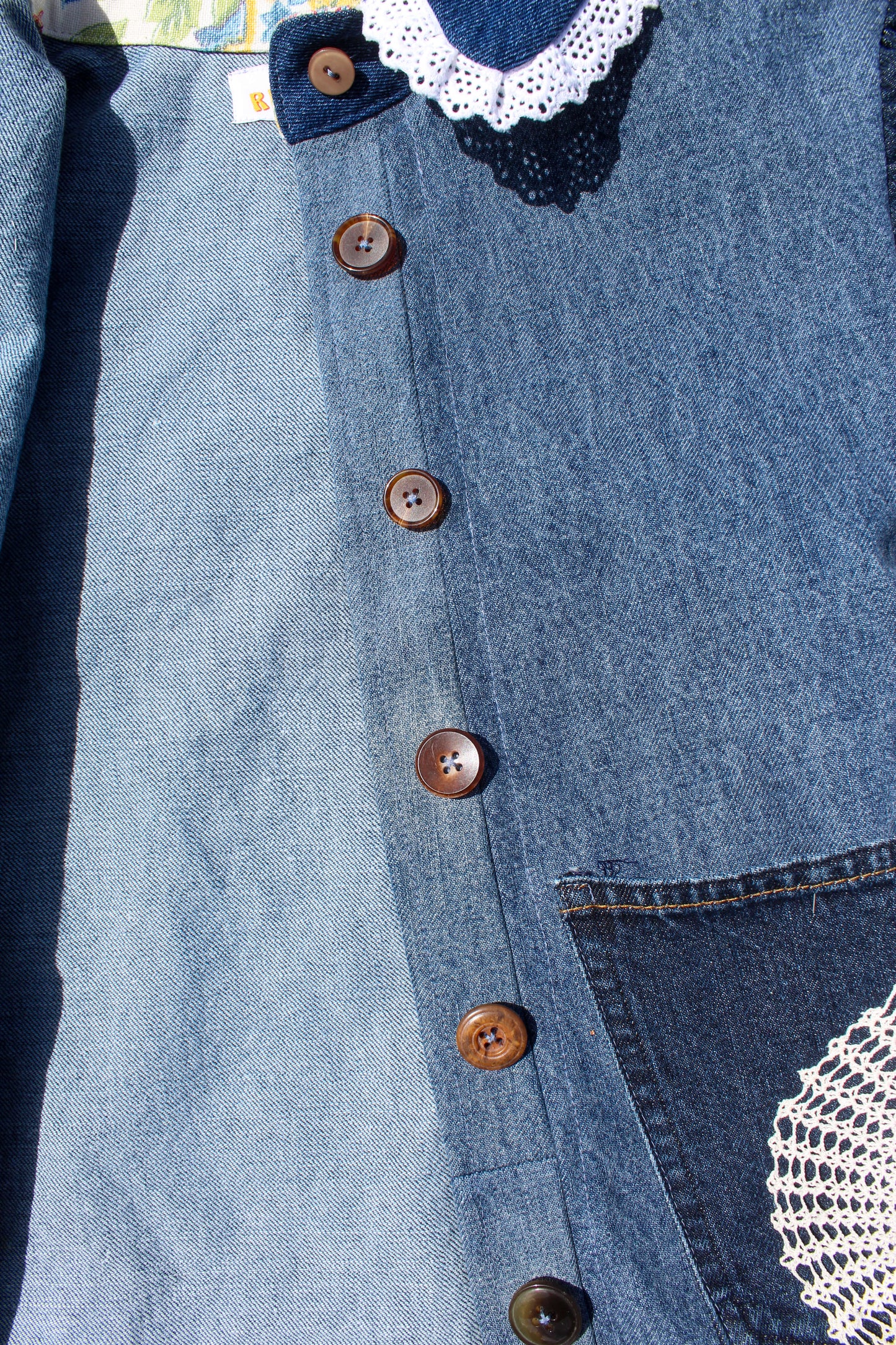 Lacewood farmerdzseki (XS-S)