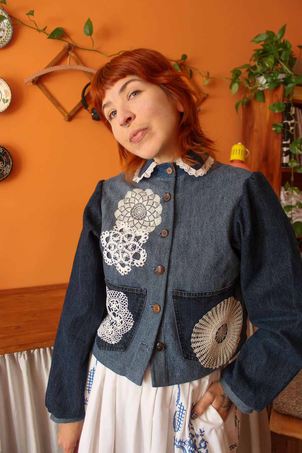 Lacewood farmerdzseki (XS-S)