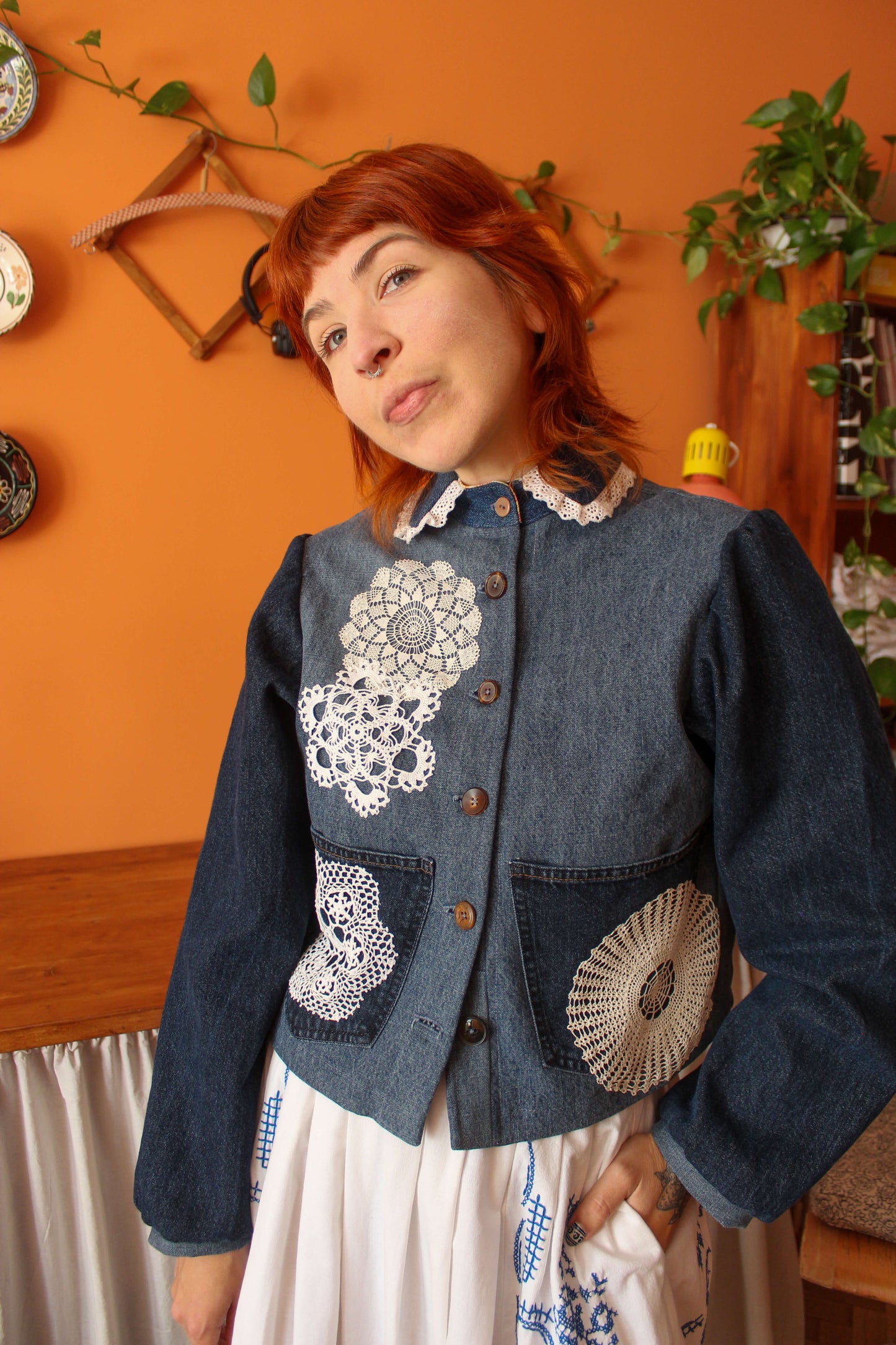 Lacewood farmerdzseki (XS-S)