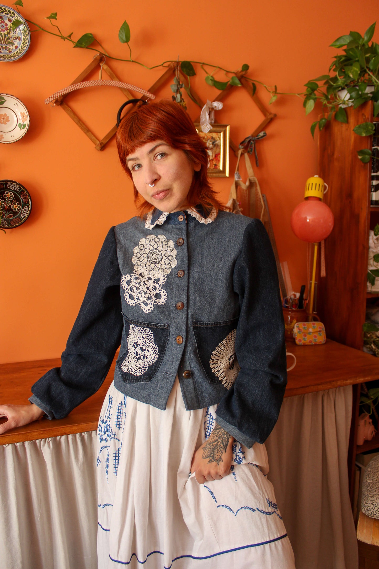 Lacewood farmerdzseki (XS-S)